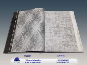 کاغذ دیواری سیلور Silver 77001